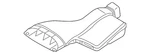 Genuine Hyundai Air Inlet Duct 28210-3Q500. Fixed Price $91.51.