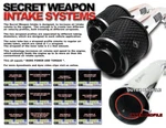Weapon Black Secret Intake For 2007-2008 350Z 304-136-109. Fixed Price $388.83.