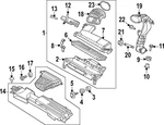 Genuine Ford Engine Air Intake Hose PZ1Z-9C675-A. Fixed Price $142.68.