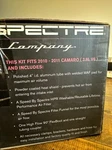 Spectre 9909 Air Intake Kit Fits 2010 2011 Camaro V6. Fixed Price $79.10.