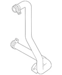 Genuine Land-rover Upper Hose LR049636. Fixed Price $43.69.