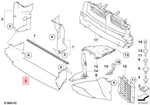Genuine Bmw X3 E83 2.0I 2.5I 3.0I Sav Air Duct Bottom 51713401288. Fixed Price $52.39.