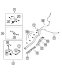 Genuine Mopar Fuel Supply And Vapor Line Bundle 68291686AB. Fixed Price $73.07.