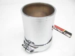 Spectre 8708 4" Straight Chrome Air Intake Tube W/ Collar Clamp 3" Diameter. Fixed Price $10.95.