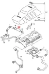 Genuine Vw Audi Seat Bora Eos Golf R32 Gti Rabbit Breather Line 06F103223A. Fixed Price $34.67.