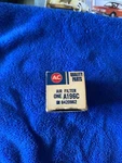 Nos Inline Air Filter GM#6420962, Ac A196C Various Models 1958-1967. Fixed Price $35.00.
