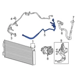 For Fiat 500L 2014-2020 68445451AA A/c Refrigerant Discharge Hose. Fixed Price $152.50.