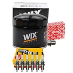 Wix Engine Oil Filter & Ngk V-power Spark Plugs Kit For Accord V6 Sohc Fwd. Fixed Price $56.95.