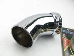 Spectre 8738 Air Intake System 45 Degree Elbow Chrome Tube 3" Dia X 6.250". Fixed Price $14.95.