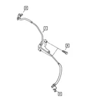 Genuine Mopar Fuel Line Clip 52127788. Fixed Price $24.07.