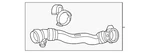 Genuine Bmw Lower Hose 17-12-8-096-431. Fixed Price $132.72.
