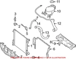 Genuine Mercedes Radiator Hose / A2045013782. Fixed Price $64.83.