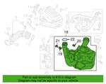 Honda 17230-RAA-A10 Resonator Chamber For 06-07 Accord New Genuine. Fixed Price $139.97.