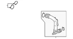 Genuine Ford Engine Air Intake Hose L1MZ-9B659-E. Fixed Price $322.10.