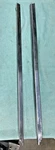 1962 1963 1964 Chevy Impala 2DRHT Pair Quarter Window Belt Line Trim MOLDING#187. Fixed Price $75.00.