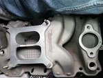 1957-95 Sbc Speed Master Air Gap Intake Manifold 1-147-007 Mid Rise 4V Aluminum. Fixed Price $189.05.