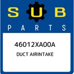 Subaru Duct Airintake 46012XA00A, New Genuine Oem Part. Fixed Price $43.76.