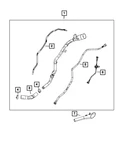 Genuine Mopar Pressure Sensor And Tube 52029811AB. Fixed Price $77.60.