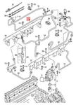 Audi A6 Avant S6 Quattro A8 S8 4E2 4E8 4F2 Fuel Line Right 07L127509R No Duty. Fixed Price $42.65.