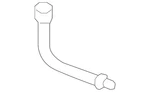 Genuine Audi Vent Tube 5N0-201-993-S. Fixed Price $36.43.