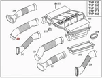Genuine Mercedes Hose 1120940082. Fixed Price $46.24.