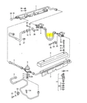 Porsche Damper Regulator Hose 928-110-271-02 Rebuilt No Core. Fixed Price $59.95.