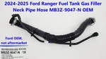 2024-2025 Ford Ranger Fuel Tank Gas Filler Neck Pipe Hose MB3Z-9047-N. Fixed Price $185.00.