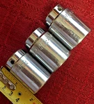 Mac Tool 3PC Sae 7/8+15/16+1" Mid-length Cr Socket 3/8"DR 6PT 1.7"L Usa GOOD8/10. Fixed Price $2039.85.