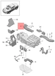Genuine Porsche 718 Boxster Cayman GT4 Air Guide Right Lhd Side 982820158. Fixed Price $93.80.