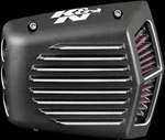 Kn Street Metal Air Intake Assembly Shaker Black Harley Road Glide Custom 17-23. Fixed Price $376.53.