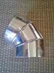 3 " O.d. 60 Degree Welded Elbow Polished Aluminum 9468 Pipe Tube Air Intake. Fixed Price $36.99.