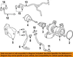 Gm Oem 16-26 Cruze Turbocharger Components-water Retrn Tube 12670757. Fixed Price $86.54.