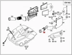 Genuine Mercedes W164 X164 Gl-class M-class Air Duct 1645051761. Fixed Price $53.57.