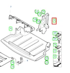 New Bmw Z4 E85 Front Left Air Duct 51717012721 Oem No Duty To. Fixed Price $81.96.
