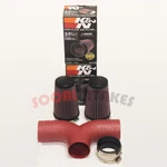 K&n Filter With Red Coated Dual Intake Kit For 2007-2010 Dodge Nitro 3.7L V6. Fixed Price $280.00.