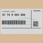 Genuine Bmw 51749883606 -. Fixed Price $87.46.