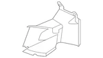 Genuine Audi Air Duct 80A-121-333-D. Fixed Price $61.97.