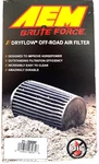 Aem Brute Force Dryflow Off-road Air Filter 21-2069BF Usa Made New. Fixed Price $50.00.