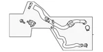 Genuine Ford Inter-cooler Pipe M1MZ6F072A. Fixed Price $286.37.