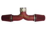 All Red Coated Dual Head Air Intake Kit&filter For 2007-2010 Dodge Nitro 3.7L V6. Fixed Price $100.00.