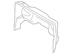 Genuine Bmw Rear Duct 51-75-7-368-605. Fixed Price $74.92.