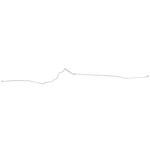 1969 Chevrolet Corvette Main Gas Fuel Supply Line 3/8 Stainless Steel. Fixed Price $94.00.