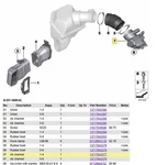 Bmw Air Channel 1371 7843277 5 Series F10 And F06, F12, F13. Fixed Price $80.00.
