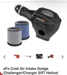 Afe Power Engine Cold Air Intake For 2015-2016 Dodge Challenger Srt Hellcat. Fixed Price $300.00.