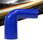 Hps 1-3/4" 2" Id 90 Degree Elbow Hose Reducer 4PLY Silicone Blue 5" Leg. Fixed Price $44.01.