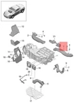 Genuine Porsche 718 Boxster Cayman GT4 Air Guide Side Left 982820157. Fixed Price $93.80.