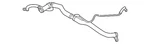 Genuine Jaguar 2013-2014 Xf Upper Hose C2Z28162. Fixed Price $158.39.