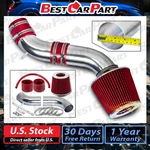 Bcp Red 95-98 Stratus Cirrus Sebring Jxi 2.5 V6 Ram Air Intake Kit+ Filter. Fixed Price $46.99.