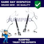 Rampro Rear Brake Hoses Fits Golf New Beetle Bora Tt A3 Octavia Leon. Fixed Price $34.70.