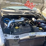 Blue 2PC Air Intake Kit & Filter For 2000-02 Dodge Dakota 4.7L V8. Fixed Price $65.00.